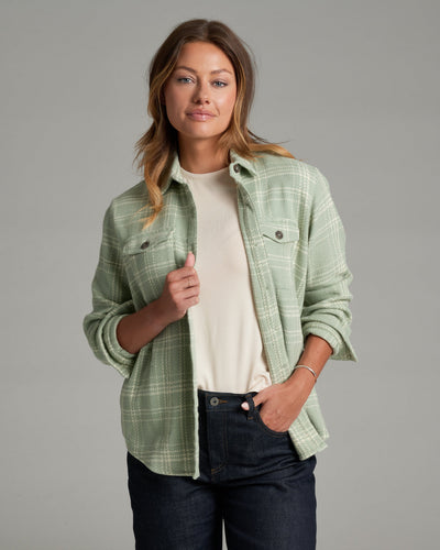 Kuhl Kove ShirtJak - Women's Women's Flannel Shirts Kuhl Sea Crest XS
