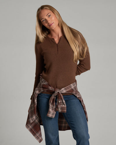 Kuhl Vesper Henley Sweater - Women's Women's Sweaters Kuhl Apple Spice S