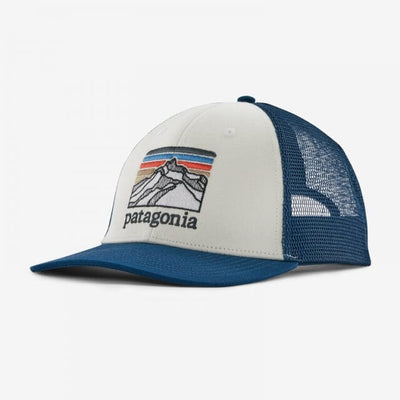 Line Logo Ridge LoPro Trucker Hat Apparel & Accessories Patagonia White w/Lagom Blue One Size