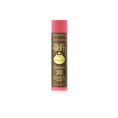 Lip Balm SPF 30 - Pomegranate .15oz Health & Beauty Sun Bum