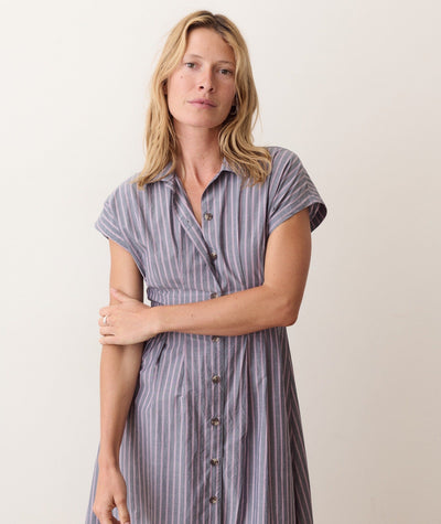 Marine Layer Arden Midi Dress Women's Dresses Marine Layer