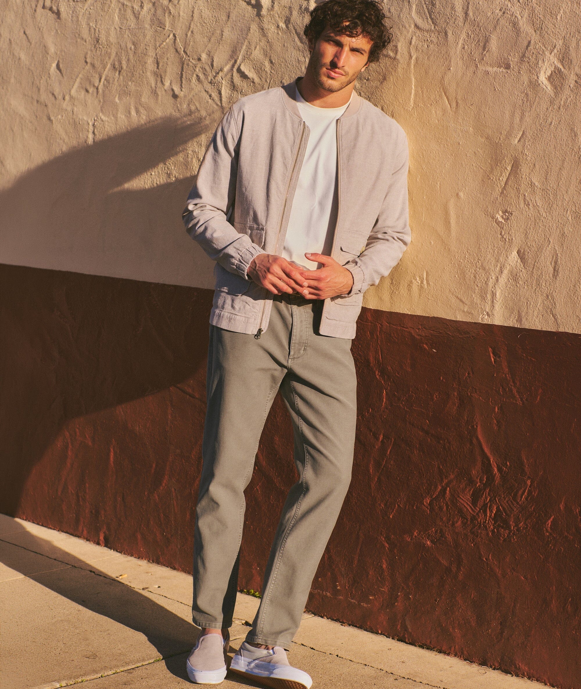 Marine Layer Flex Terry Pant 30" Inseam (Slim Straight) - Men's Men's Casual Pants Marine Layer