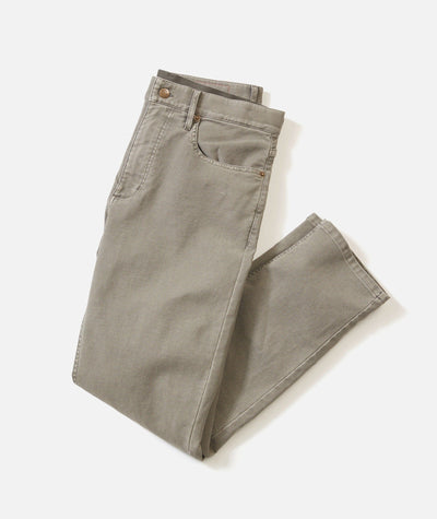 Marine Layer Flex Terry Pant 32" Inseam (Slim Straight) - Men's Men's Casual Pants Marine Layer Olive 32
