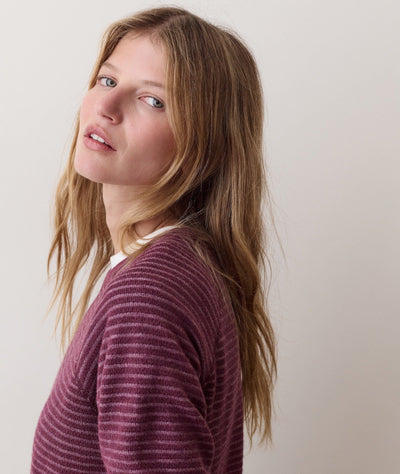 Marine Layer Juno Textured Raglan Women's Sweaters Marine Layer