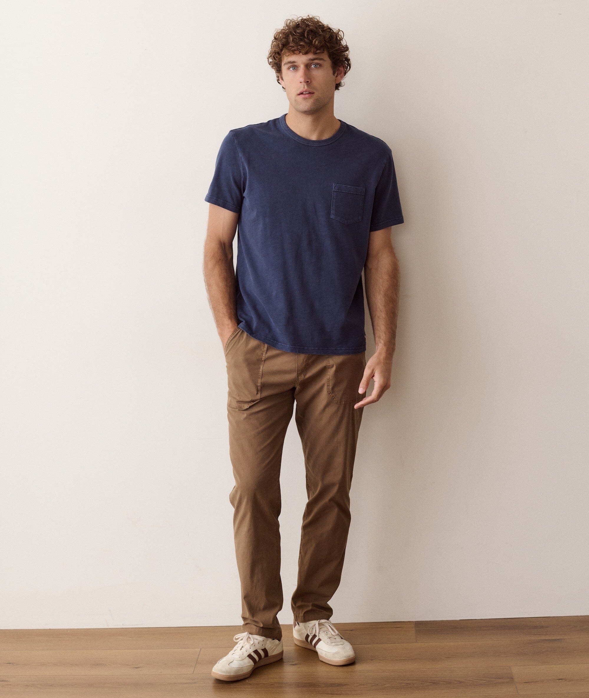 Marine Layer Luxe Slub Pocket Tee – Men's Men's Graphic T-Shirts Marine Layer