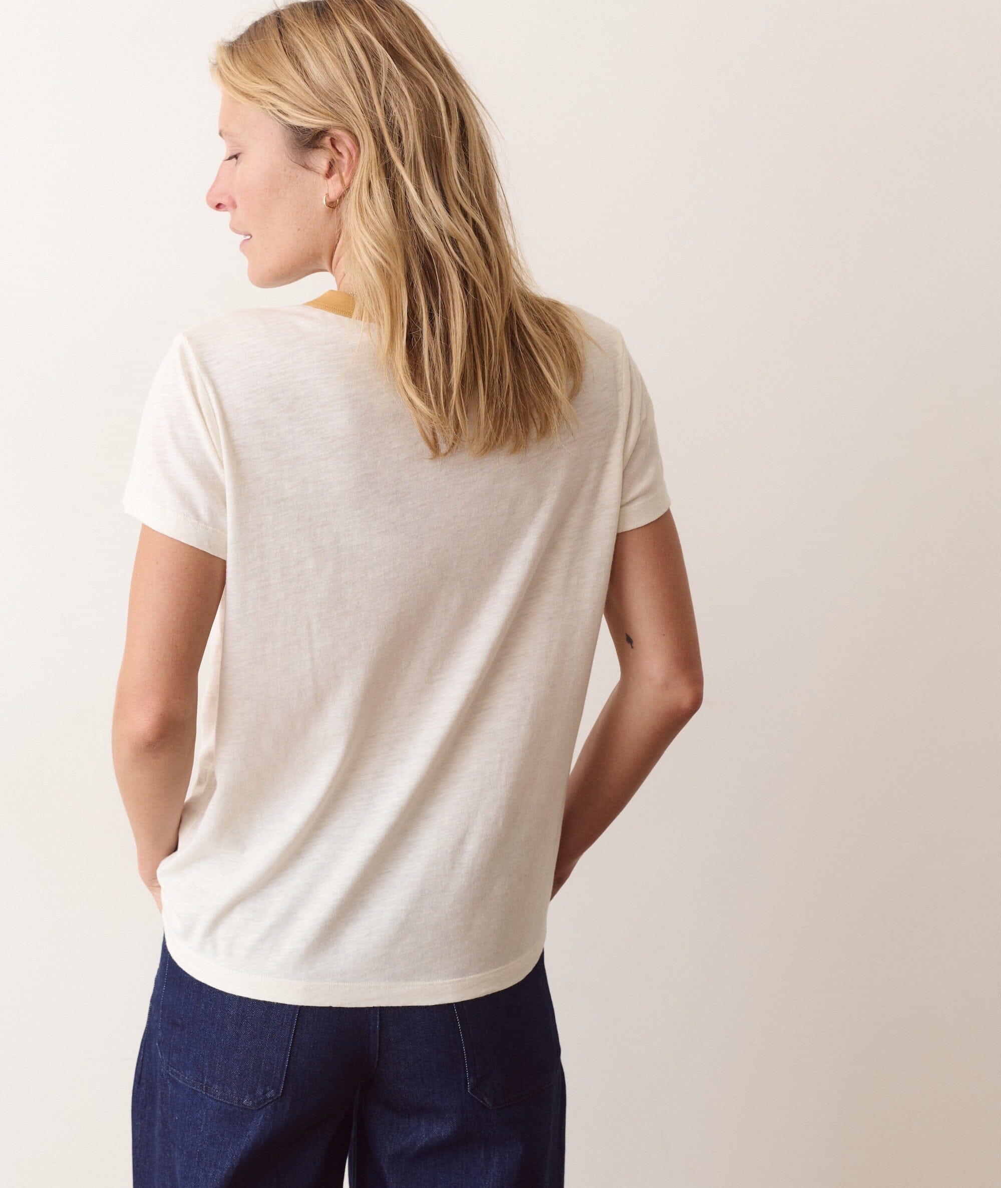 Marine Layer Tried & True Crew Tee Women's Graphic T-Shirts Marine Layer