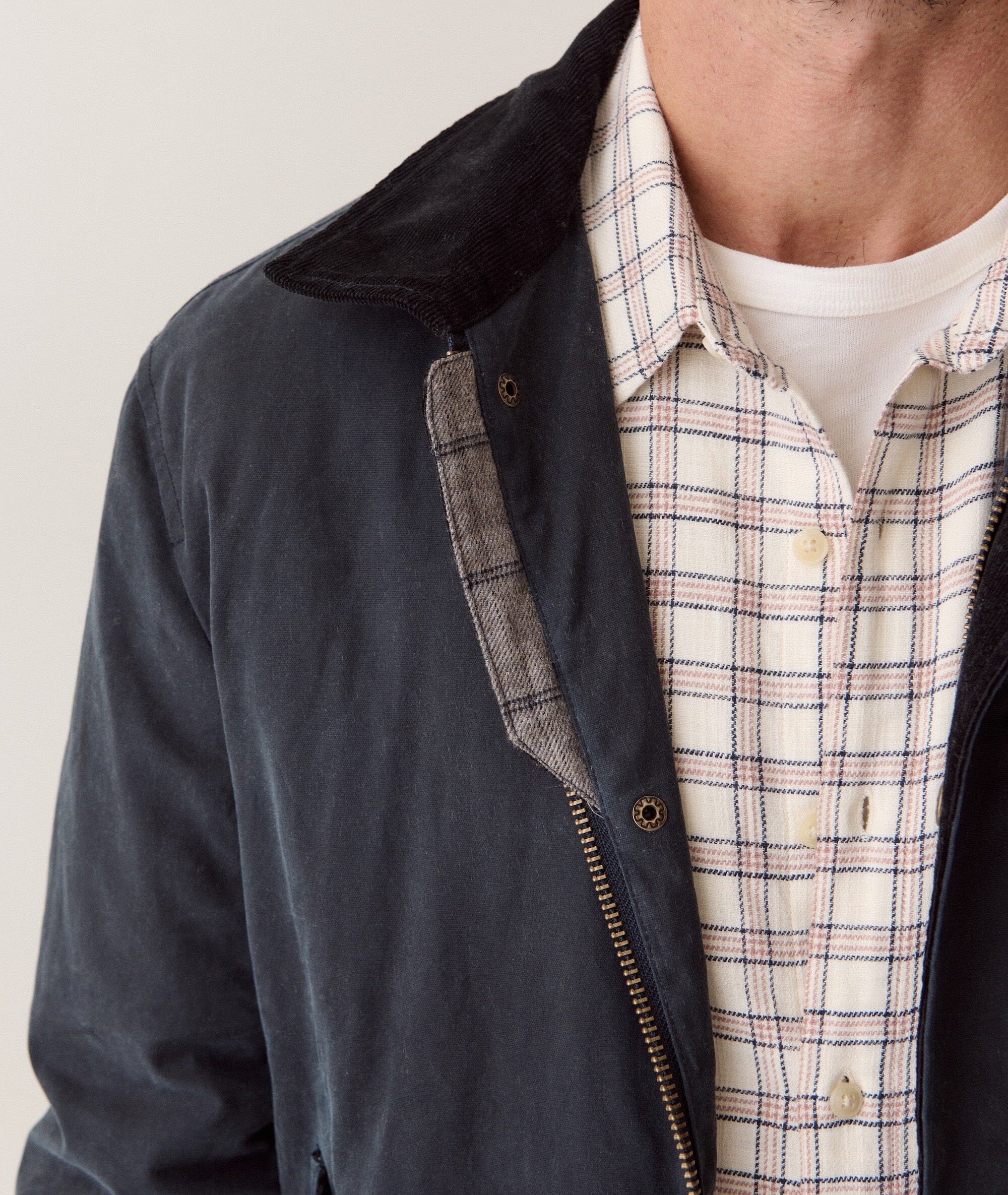 Marine Layer Weston Wax Canvas Barn Jacket – Men's Men's Casual Jackets Marine Layer