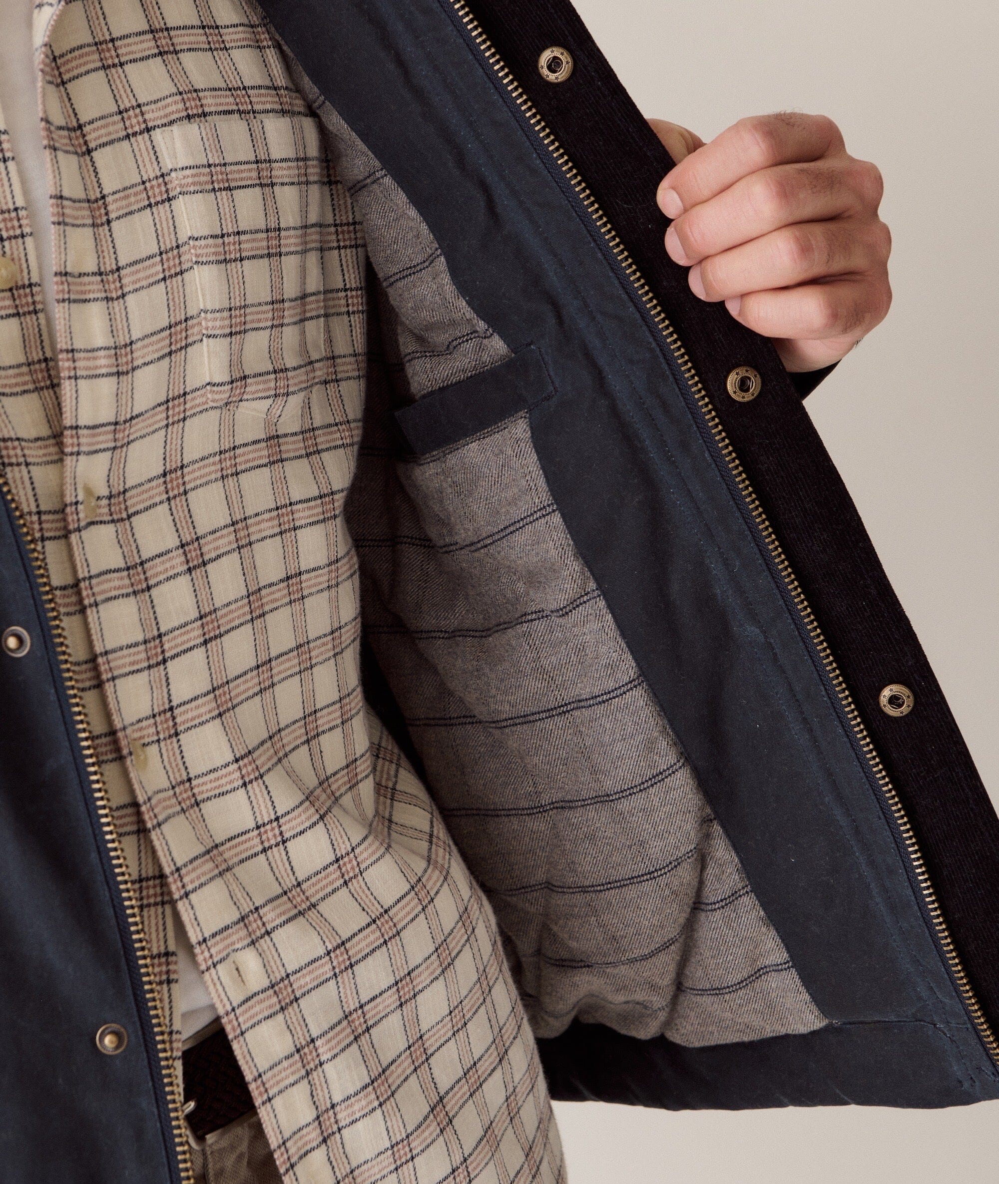Marine Layer Weston Wax Canvas Barn Jacket – Men's Men's Casual Jackets Marine Layer