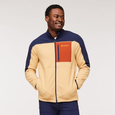 Men's Abrazo Fleece Full-Zip Jacket Apparel & Accessories Cotopaxi Maritime/Birch L