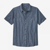 Men's Back Step Shirt Apparel & Accessories Patagonia Tiny Islands: Utility Blue L