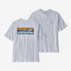 Men's Boardshort Logo Pocket Responsibili-Tee Apparel & Accessories Patagonia White L