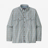 Men's L/S Island Hopper Shirt Apparel & Accessories Patagonia Down River: Steam Blue L