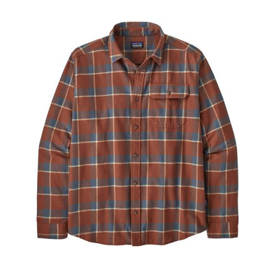 Men's L/S LW Fjord Flannel Shirt Apparel & Accessories Patagonia Graft: Sisu Brown XL