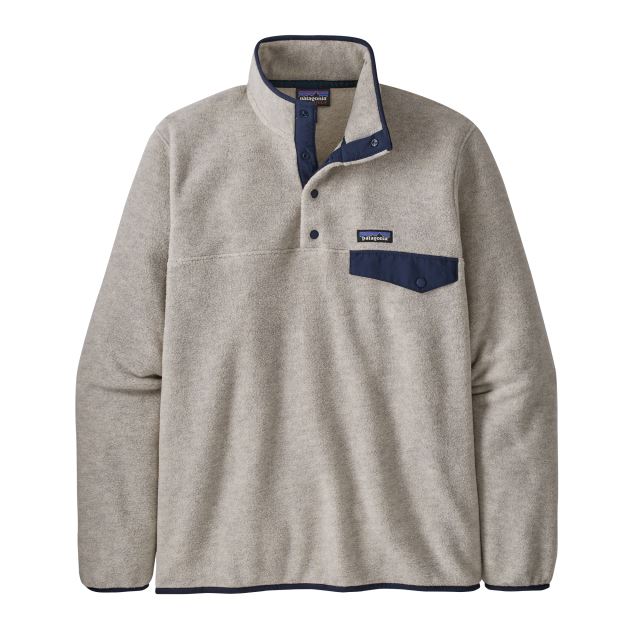 Men's LW Synch Snap-T P/O Apparel & Accessories Patagonia Oatmeal Heather XL 