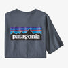 Men's P-6 Logo Responsibili-Tee Apparel & Accessories Patagonia Plume Grey M
