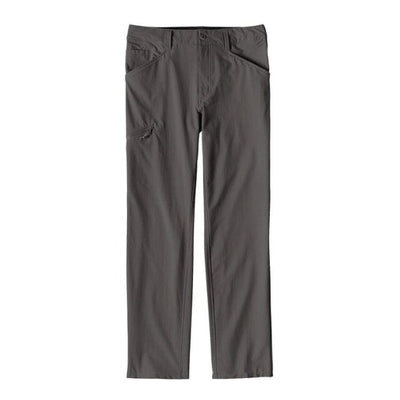 Men's Quandary Pants - Reg Apparel & Accessories Patagonia Forge Grey 34