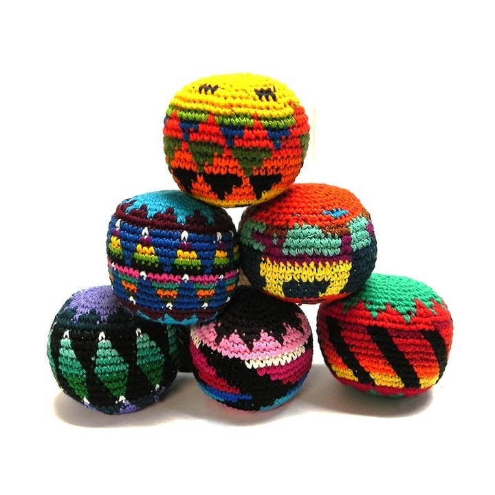 Multicolored Crochet Footbag Gear & Accessories Pichincha