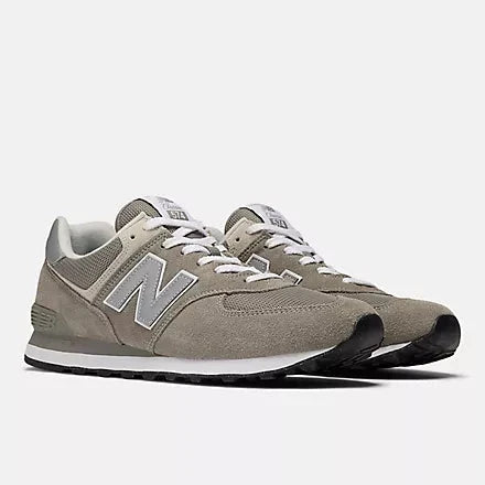 New Balance 574 Core - Men's Casual Shoes New Balance Grey/White Ws 9.5 / Ms 8