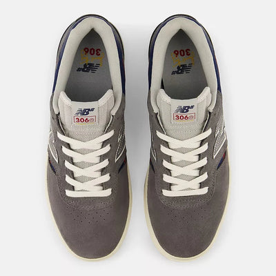 New Balance Numeric Jamie Foy 306 Cup (Grey/Blue) Men's Skate Shoes New Balance