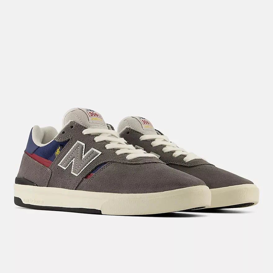 New Balance Numeric Jamie Foy 306 Cup (Grey/Blue) Men's Skate Shoes New Balance 