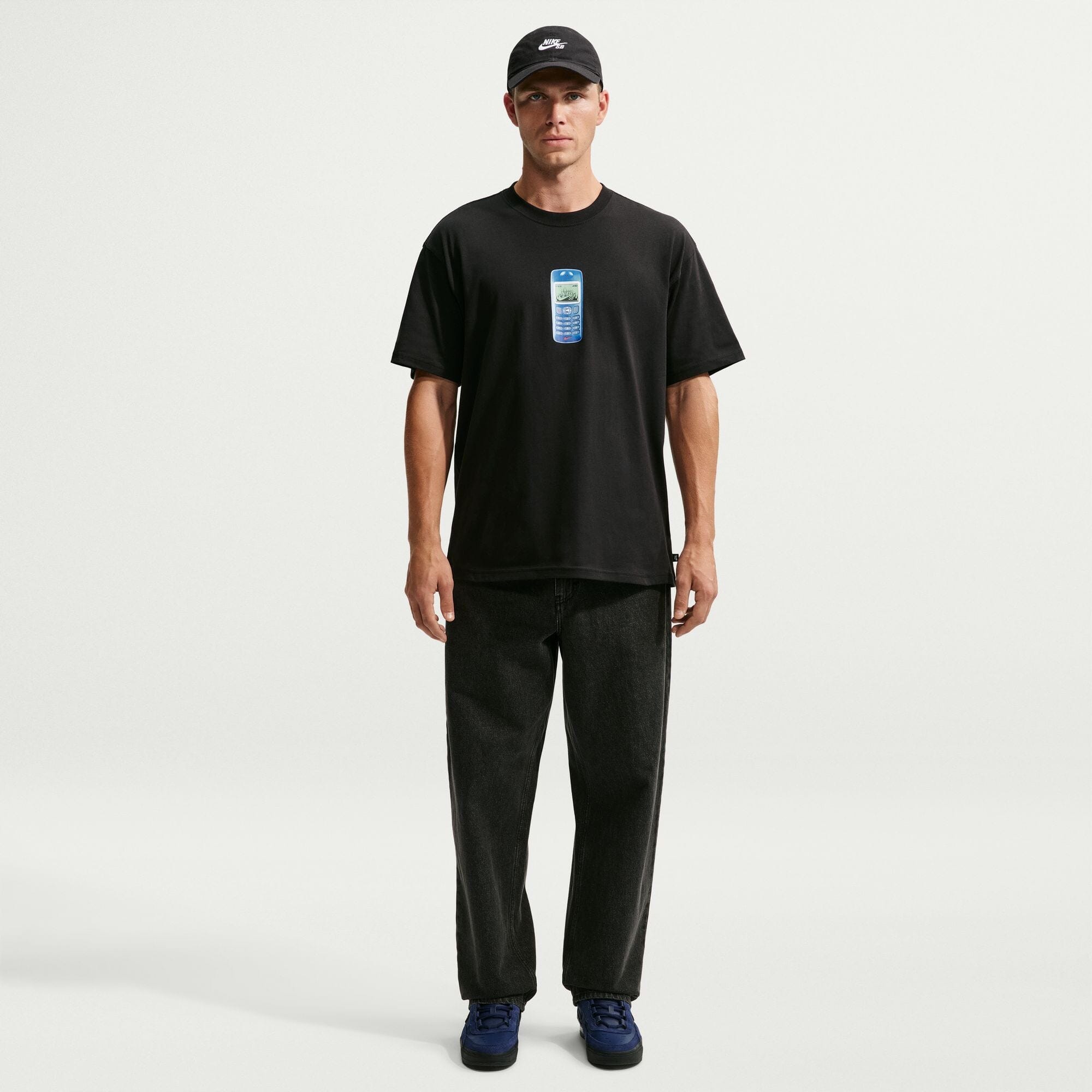 Nike SB Skate Phone T-Shirt Men's Skate T-Shirts Nike