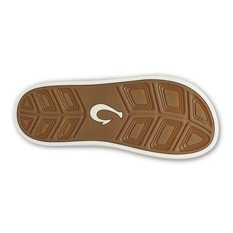 OluKai 'Ahi Kai - Men's (Ash/Ash) Men's Flip Flops OluKai