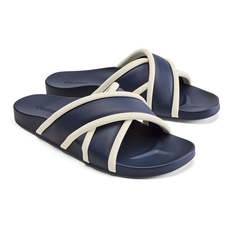 OluKai Ani (Mood Indigo/White Sand) - Women's Shoes OluKai