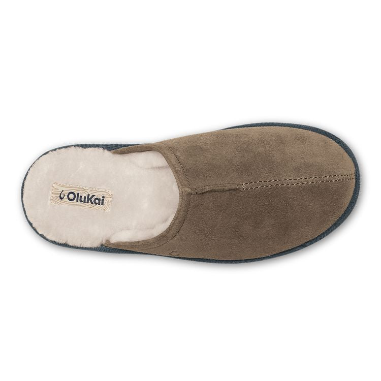 OluKai Kū‘ono – Men's (Walnut / Dark Shadow) Men's Slippers OluKai