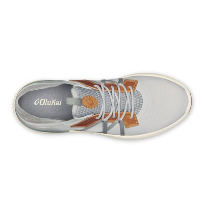 OluKai Mio Li - Men's (Mist Grey/Poi) Shoes OluKai