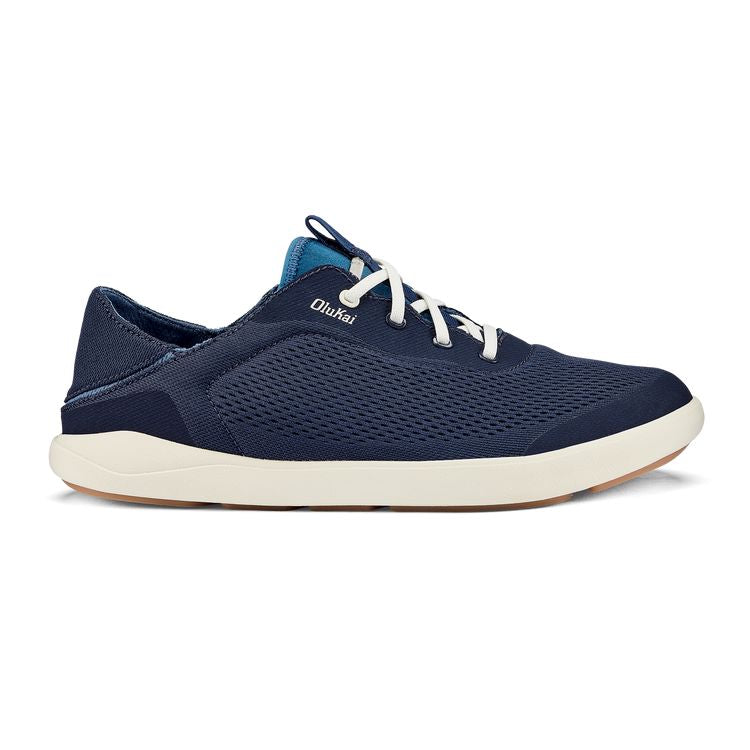 OluKai Moku Pae - Men's (Trench Blue/Off White) Shoes OluKai