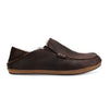 OluKai Moloa Slipper - Men's (Dark Wood/Dark Wood) Shoes OluKai