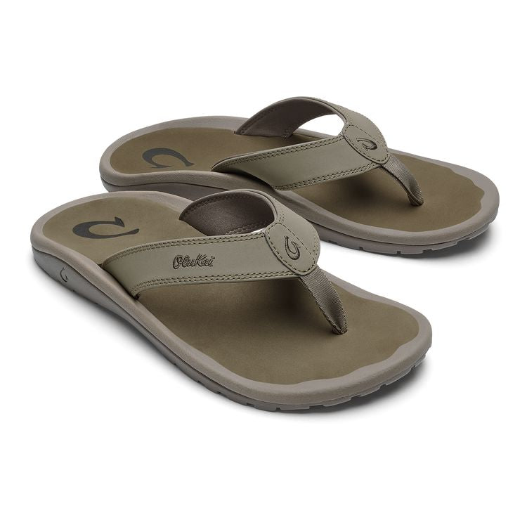 OluKai Ohana Sandal - Men's (Rock/Rock) Shoes OluKai