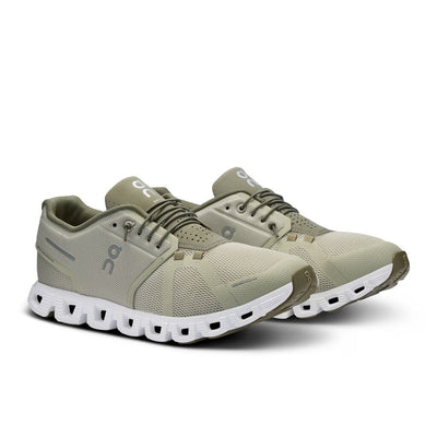 On Running Cloud 5 - Men's (Chalk/Grove) Shoes On Running