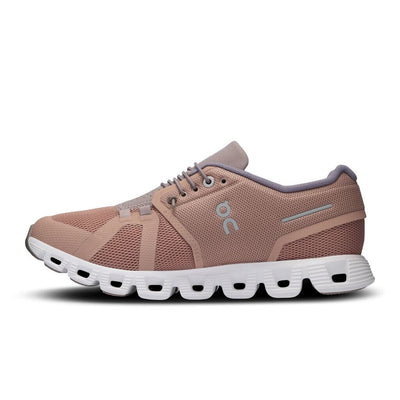 On Running Cloud 5 - Women's (Rosebrown/Fog) Shoes On Running