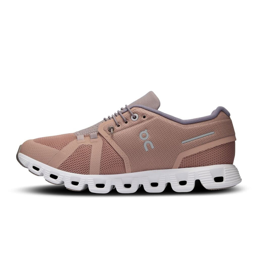 On Running Cloud 5 - Women's (Rosebrown/Fog) Shoes On Running 