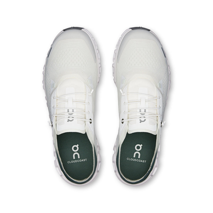 On Running Cloud 6 Coast - Men's (Ivory/Olive) Shoes On Running 