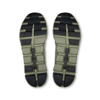 On Running Cloud 6 - Men's (Brume/Olive) Men's Athletic Shoes On Running