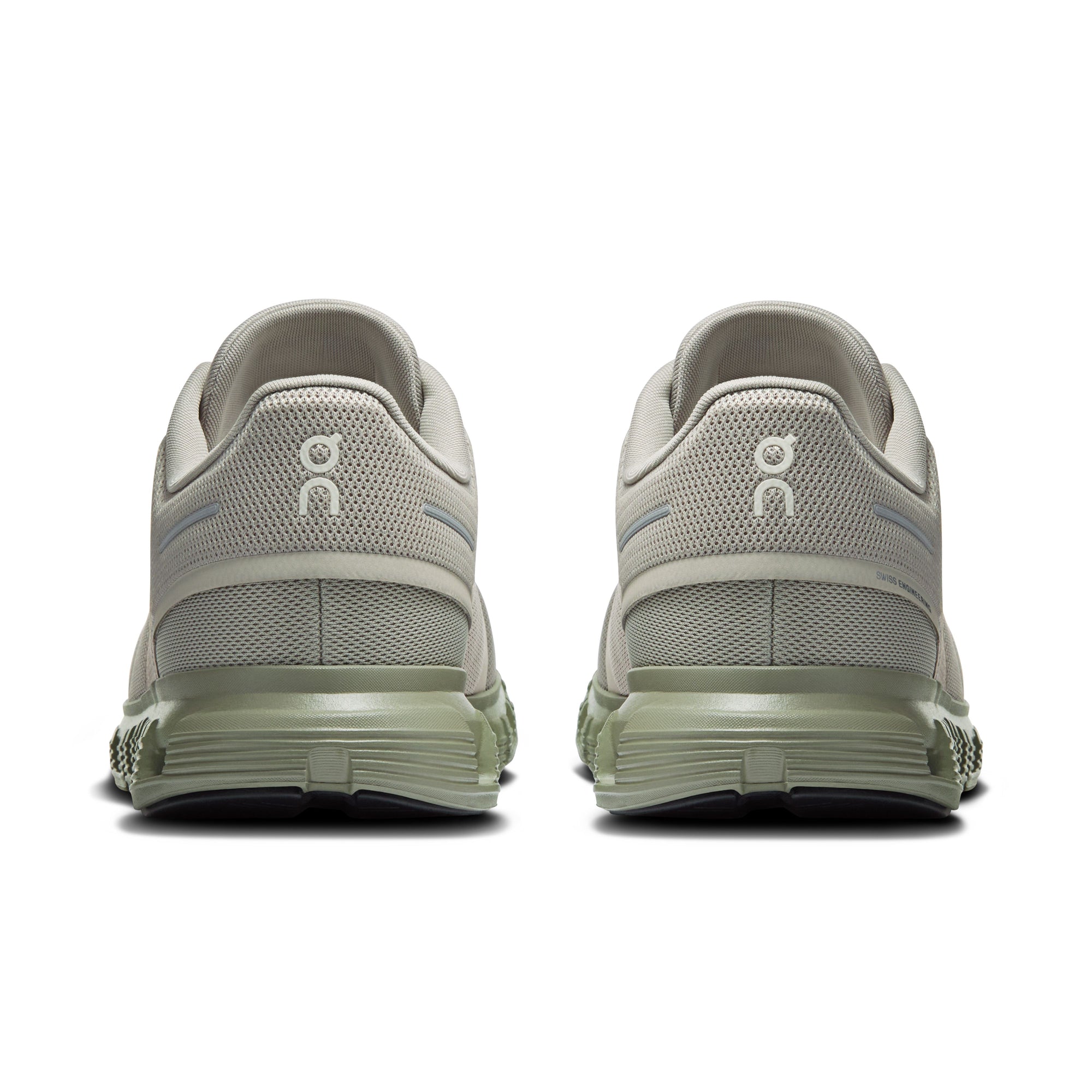 On Running Cloud 6 - Men's (Brume/Olive) Men's Athletic Shoes On Running