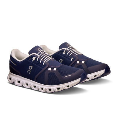 On Running Cloud 6 - Men's (Midnight/White) Shoes On Running