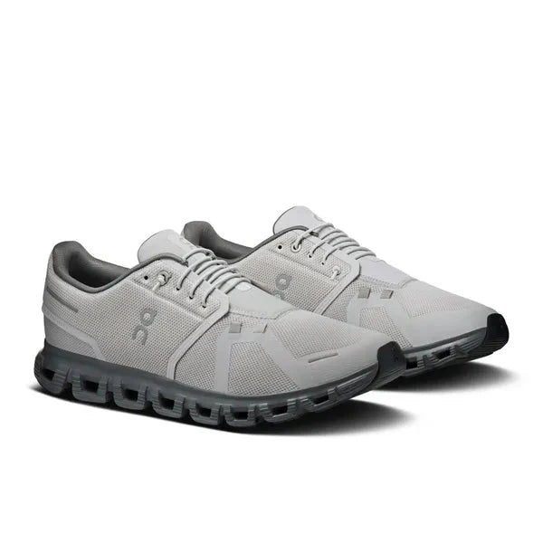On Running Cloud 6 - Men's (Wolf/Rock) Shoes On Running 