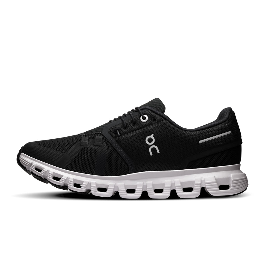 On Running Cloud 6 - Women's (Black/White) Shoes On Running 