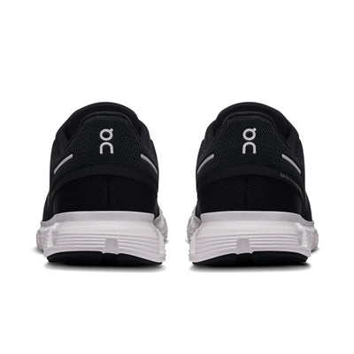 On Running Cloud 6 - Women's (Black/White) Shoes On Running