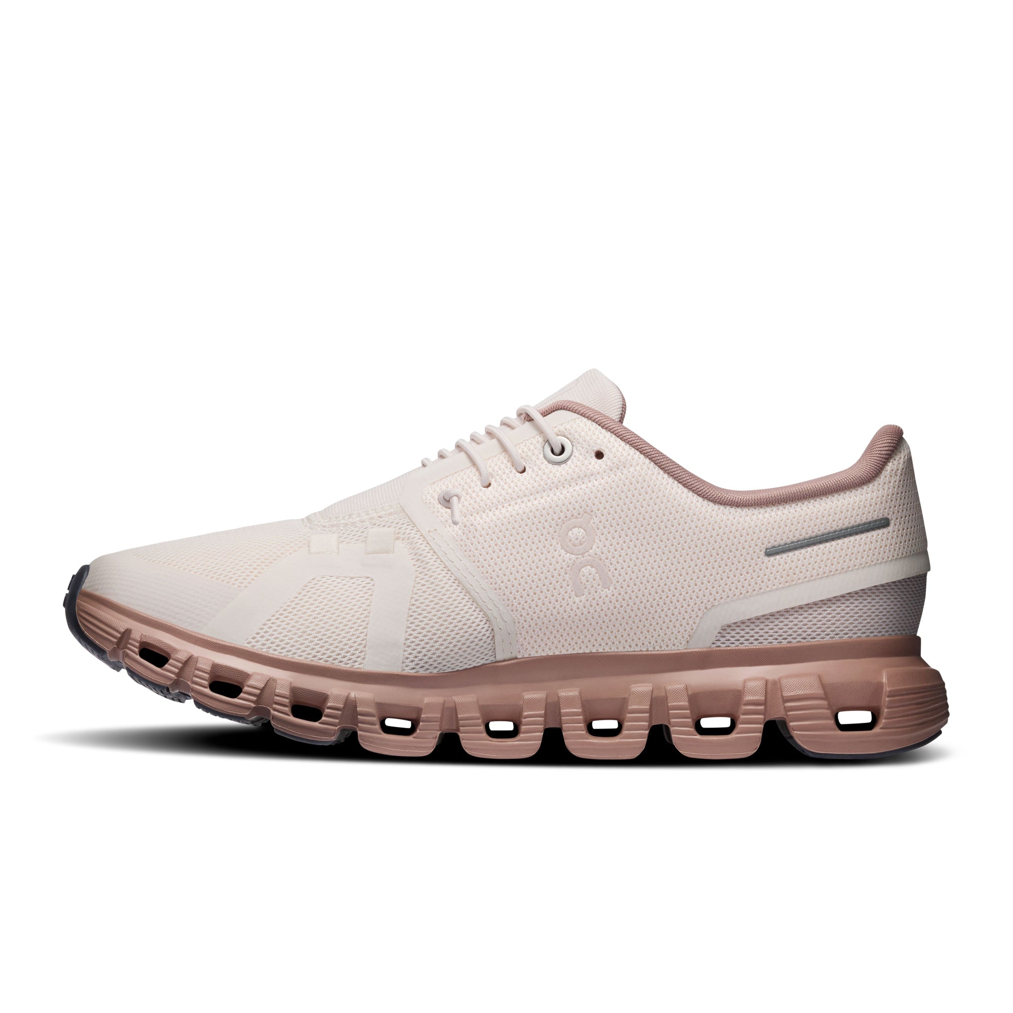 On Running Cloud 6 - Women's (Oyster/Biscuit) Women's Athletic Shoes On Running