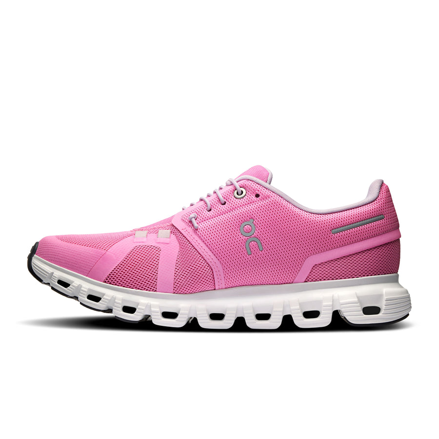 On Running Cloud 6 - Women's (Raspberry/White) Shoes On Running 