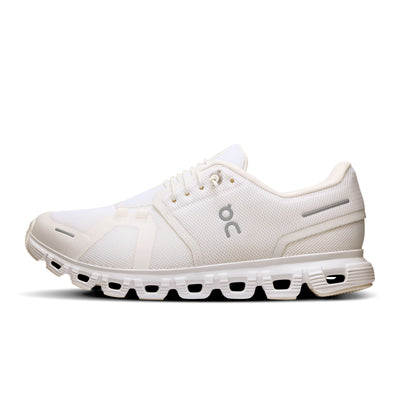 On Running Cloud 6 - Women's (White/White) Shoes On Running