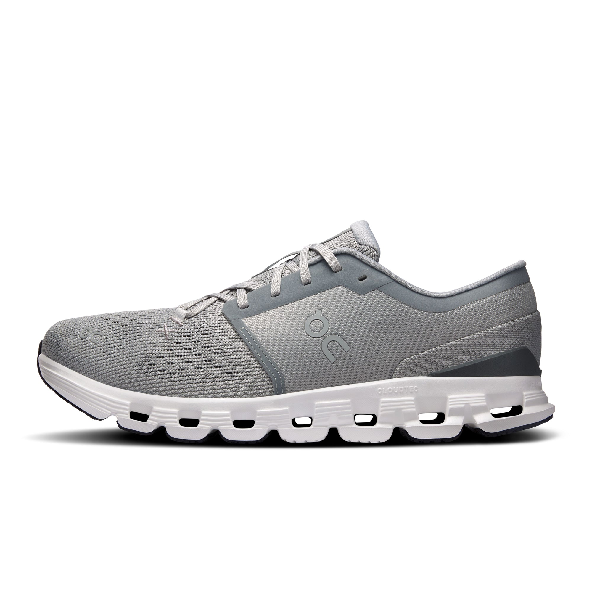 On Running Cloud X 4 - Men's (Alloy/Ivory) Shoes On Running
