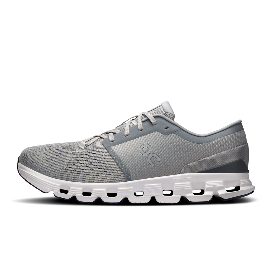 On Running Cloud X 4 - Men's (Alloy/Ivory) Shoes On Running 