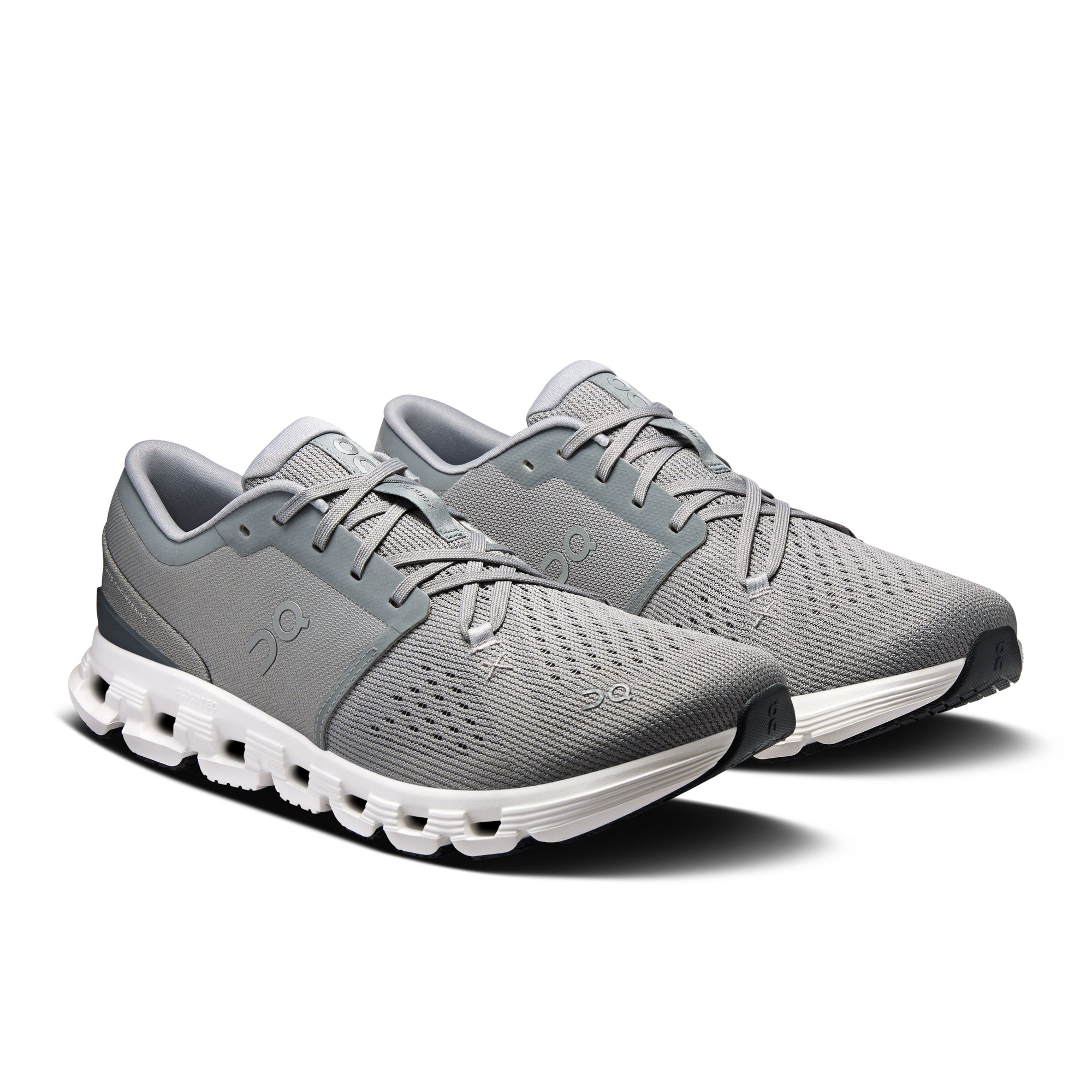 On Running Cloud X 4 - Men's (Alloy/Ivory) Shoes On Running
