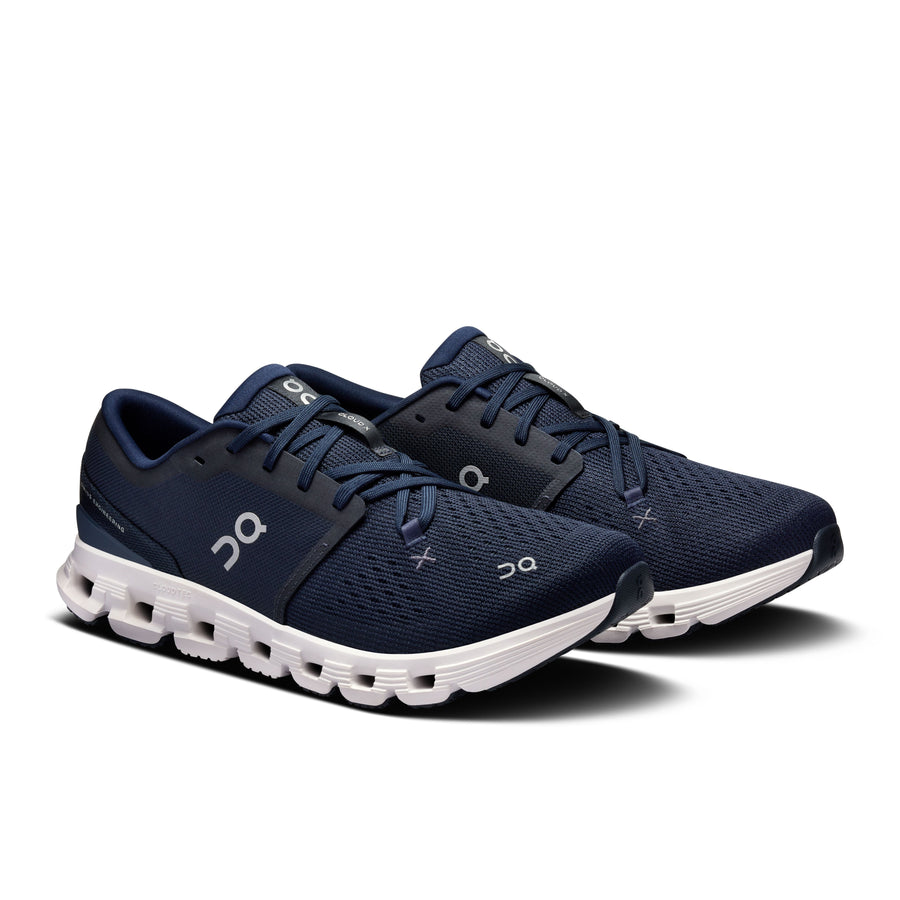 On Running Cloud X 4 - Men's (Ink/Ivory) Shoes On Running 