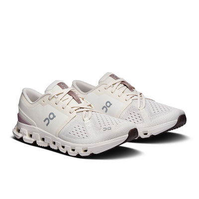 On Running Cloud X 4 - Women's (Ivory/Heron) Shoes On Running